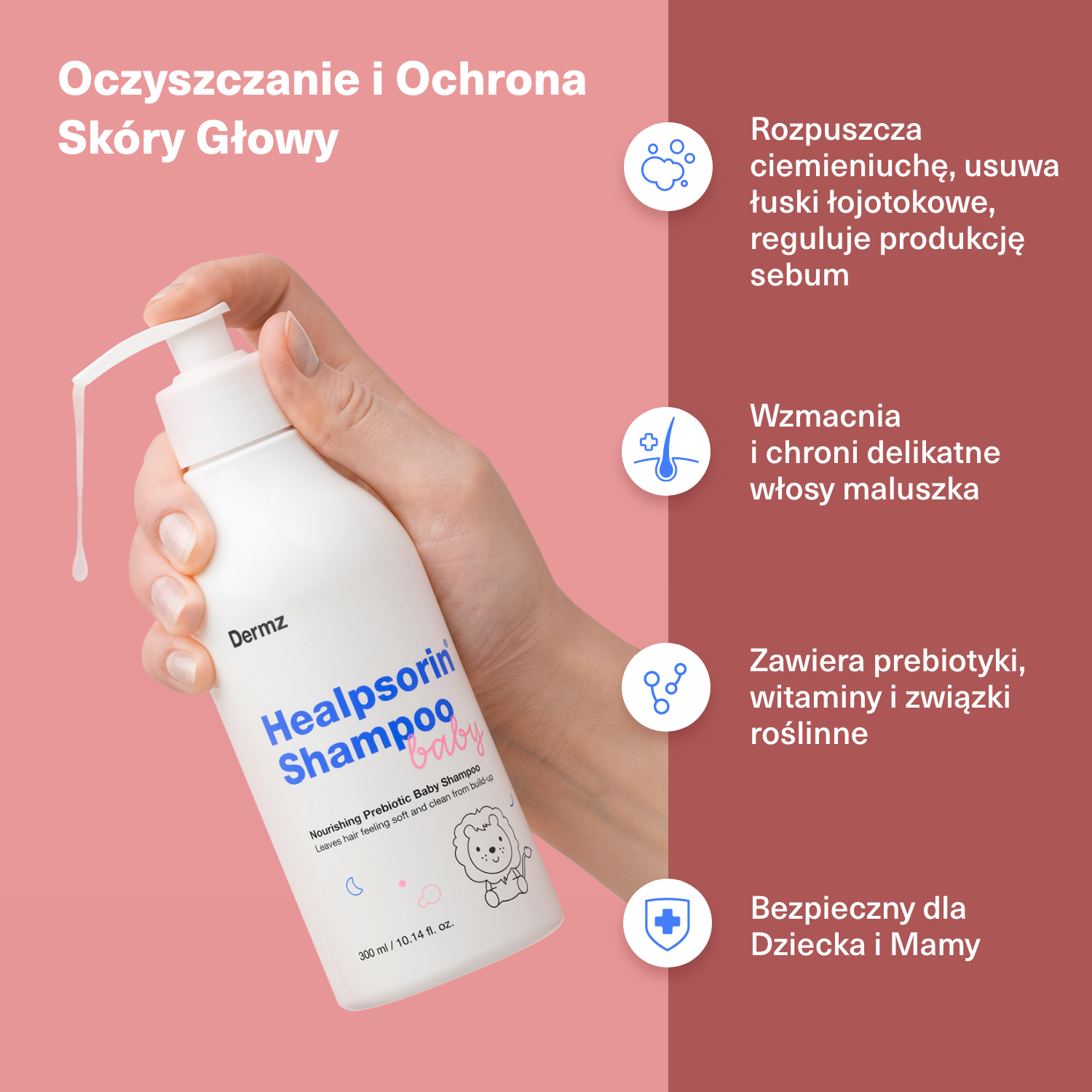 Szampon Healpsorin Baby