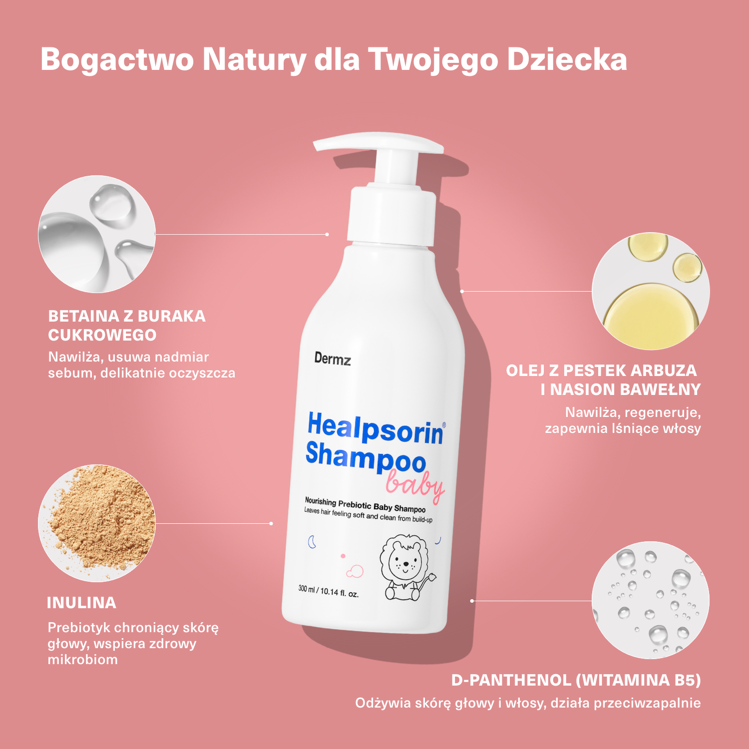 Szampon Healpsorin Baby