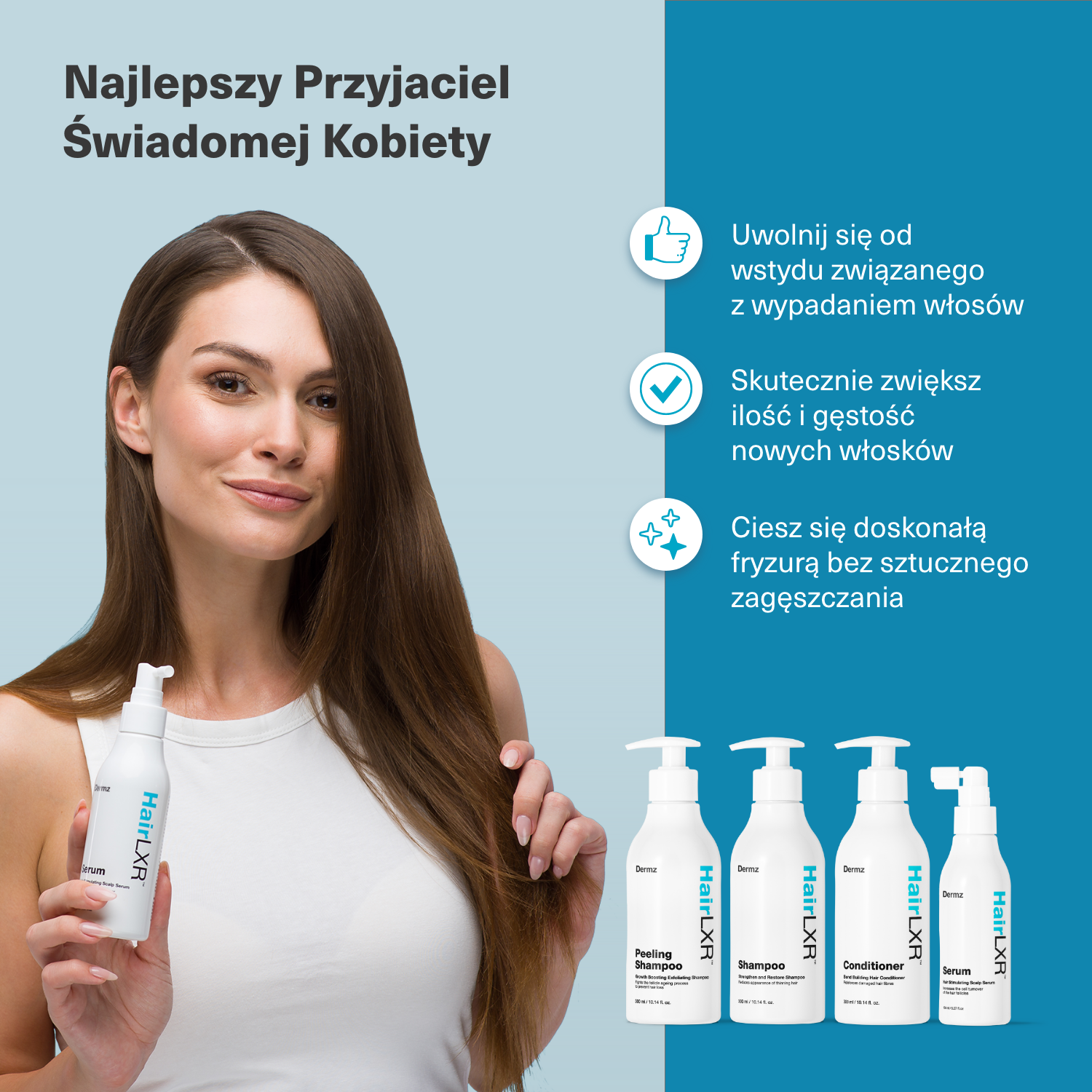 4-Stopniowy Zestaw HairLXR