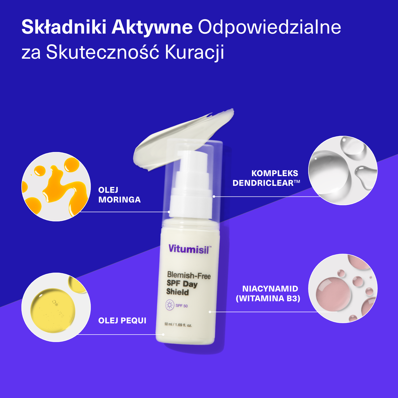 Regenerujący krem SPF50 Vitumisil