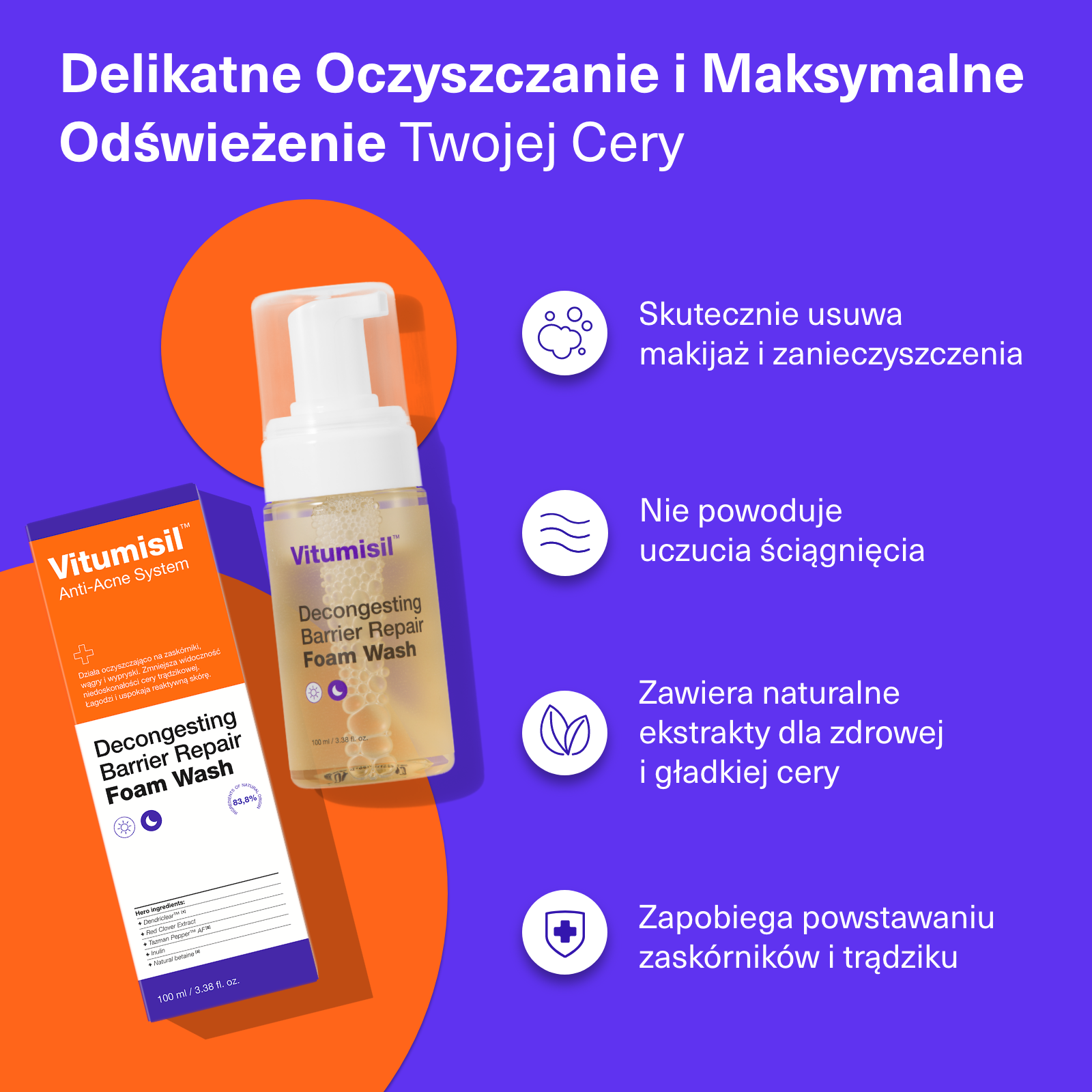 Pianka do twarzy Vitumisil