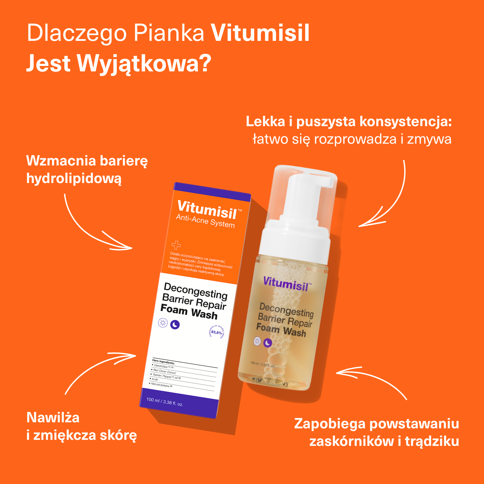 Pianka do twarzy Vitumisil