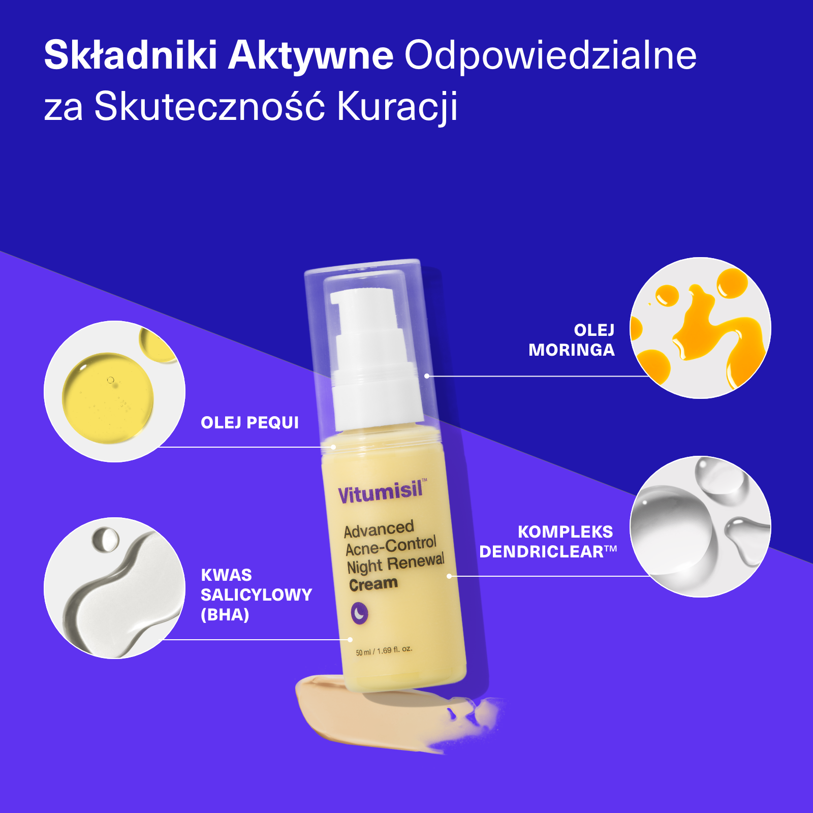 Aktywny krem na noc Vitumisil