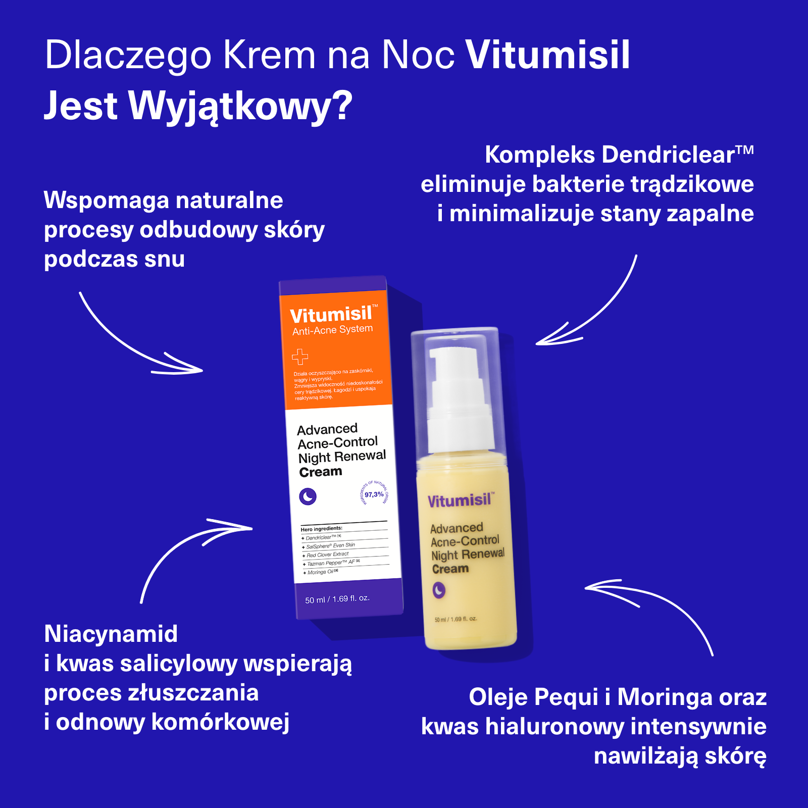 Aktywny krem na noc Vitumisil