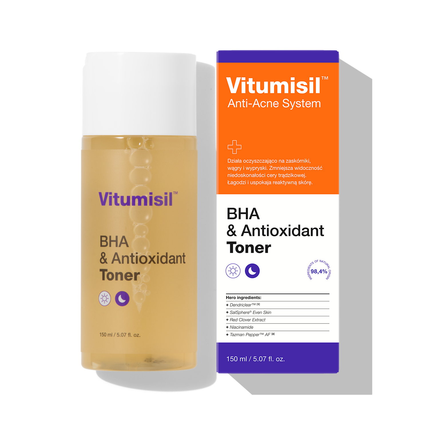 Balansujący Toner BHA Vitumisil